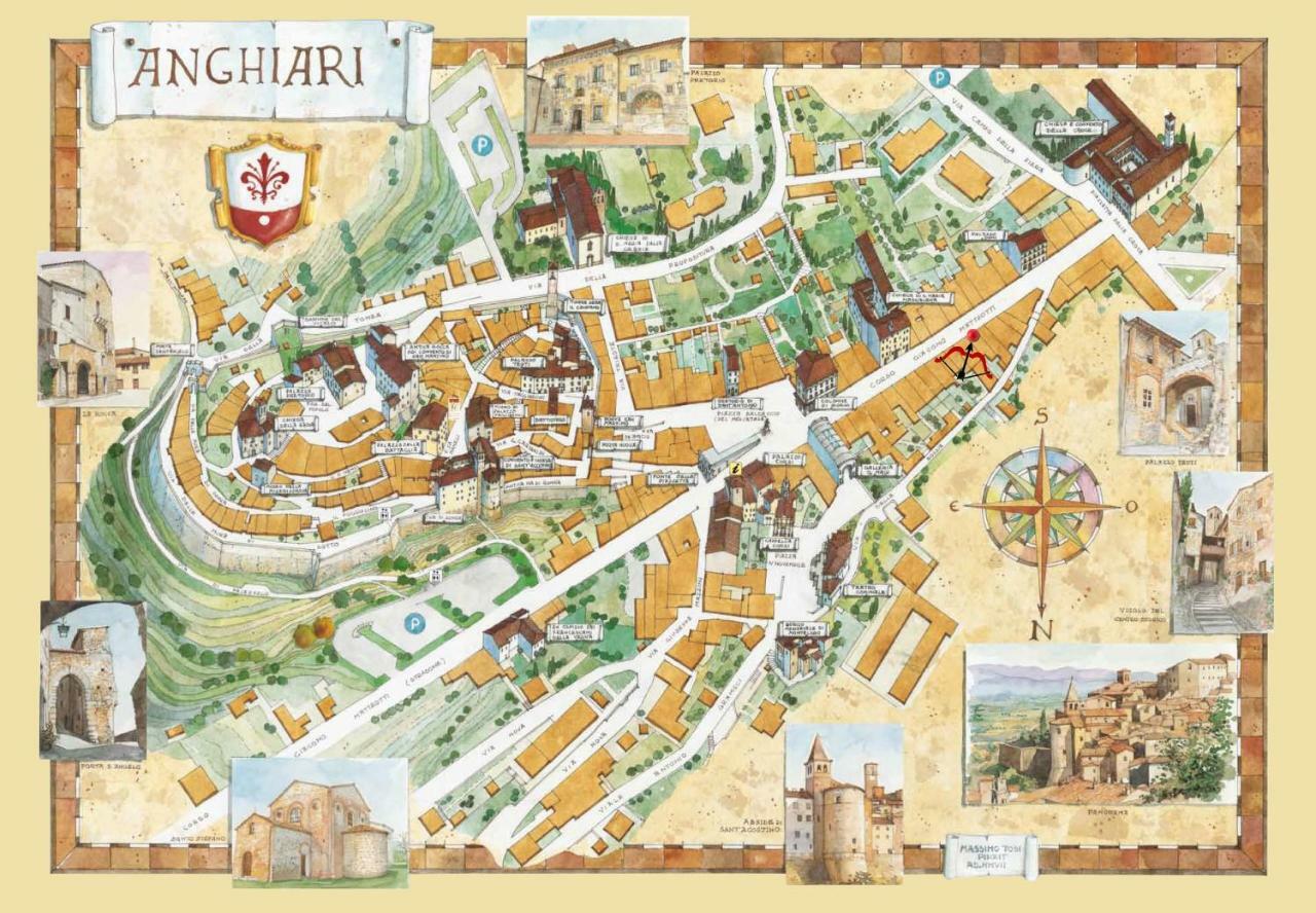 Il Nido Sulla Ruga Villa Anghiari Exterior photo